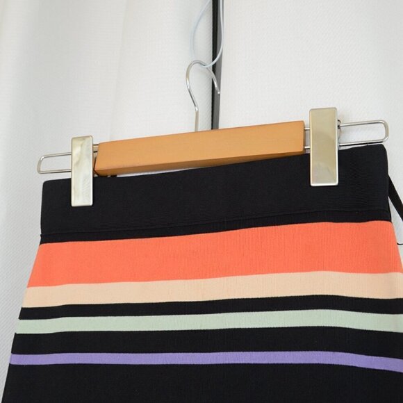 Ted Baker Xammie Knit Striped Skirt Sz S - Picture 7 of 14